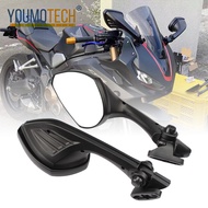กระจกมองหลังรถจักรยานยนต์สำหรับ SUZIKI GSX250R 450SR CBR400R คาวาซากิคาวาซากิ650R นินจา400ดัดแปลงกระ