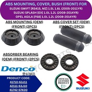 ABSORBER MOUNTING, COVER, BEARING, RUBBER (FRONT, REAR) FOR SUZUKI SWIFT [RS415, MZ] / SPLASH [EX] /