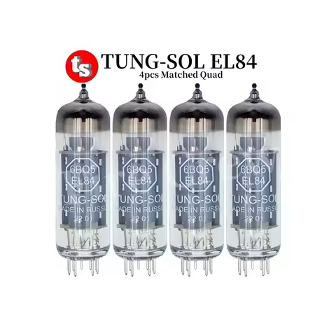 Fire Crew TUNG-SOL EL84 6BQ5 Vacuum Tube Upgrade 6P14 N709 6N14N HIFI Audio Valve Electronic Tube Am