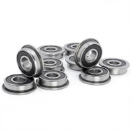 F695-2RS Bearing 5x13x4mm Flanged Miniature F695-RS Deep Groove Ball Bearings F695RS untuk Pencetak 