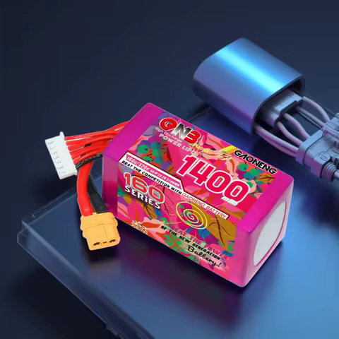 2Pcs GNB 2S 3S 4S 6S 8S 160C Rechargeable Lipo Battery 650/880/1100/1300/1400/1530/1630mAh for FPV D