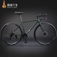 British Lanling Raleigh Road Bike Variable Speed Bicycle Adult Male and Female Students Lightweight Disc Brake off-Road Racing