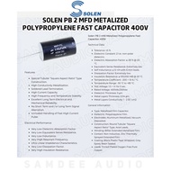 1 Piece/Solen PB 2 mfd Metalized Polypropylene Fast Capacitor 400V