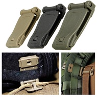 3pcs Molle Clips Tacital Bag Strap Management Tool Molle Webbing Accessories for Outdoor Sports