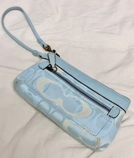 Coach clutch purse 手袋 手挽袋 銀包