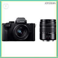 Panasonic Compact Lightweight Mirrorless Camera Lumix Double Zoom Lens Kit Black DC-G100DW-K