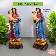 Mary & Child (6.25”inches height)