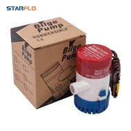 12v/24V DC Water Pump Yacht Pump Water Pump Bilge Pump RV Water Pump Electric1100GPH Mini Water Pump