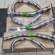 MANIFOLD AHM M1/M2/M3 STAINLESS STEEL YAMAHA💥Y15ZR/LC 4S/5S💥 32MM/35MM (FULL SYSTEM WITHOUT MUFFLER 