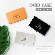 Qingqing Stationery CT-123 Simple Aluminum Business Card Case Storage-Simple Life Series/Have A Good