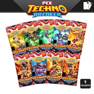 SET PEK TECHNO BREAKER COMPLETE KAD BOBOIBOY GENTAR MONSTA GALAXY CARD