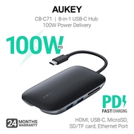 [CLEARANCE SALE] Aukey CB-C71/CB-C85/CB-C70/CB-C62/CB-C63 8-Port/5-Port/4-Port/3-Port Hub 100W/60W (
