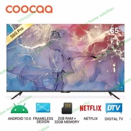 Coocaa 65 Inch 4K UHD Android TV Smart TV LED