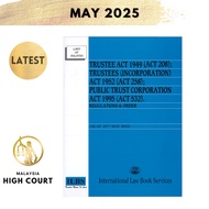 Trustee Act 1949(Act 208);Trustees (Incorporation)Act 1952 (Act 258)&Public Trust Corporation Act 19