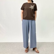 日牌夏天輕薄長褲/全新未剪牌/ravie creation灰藍色冷感長褲/牛仔深藍色冷感長褲