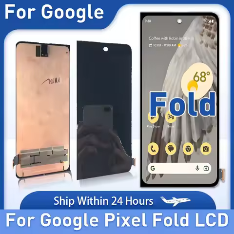 5.8" folding OLED Small screen For Google Pixel Fold 5G LCD display touch screen digitizer For Pixel