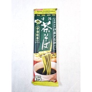 เส้นโซบะชาเขียว (Green Tea Zaru Soba)  ขนาด 200 กรัม