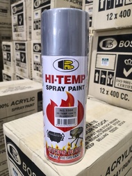 BANSOON BOSNY Hi-Temp Spray Paint. Aluminium/Silver. High Temperature Spray. Heat resistant spray paint. heat up to 1200F