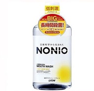 獅王 NONIO - 獅王 - Nonio無口氣漱口水 (不含酒精溫和薄荷味) 1000ml 黃色
