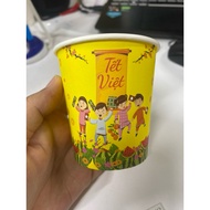 Printed paper cups CNY (7oz-9oz) 100 pieces