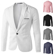 Classy and Timeless Men’s Slim Fit Blazer Jacket for Formal and Casual Looks