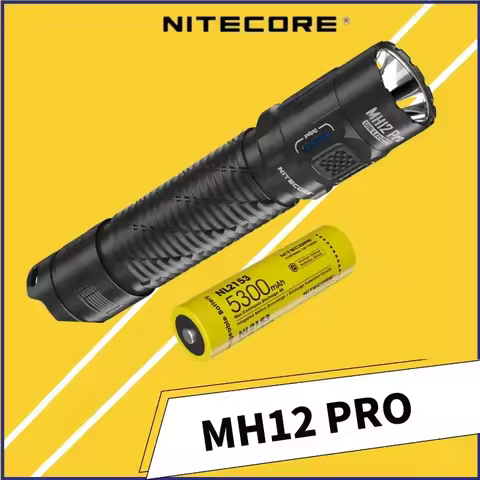 NITECORE MH12 PRO Rechargeable Flashlight 3300Lumens Include 21700 5300mAH Battery