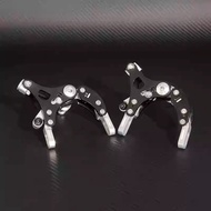 เบรคจักรยานทางเรียบ C แบบ CNC น้ำหนักเบา 7075