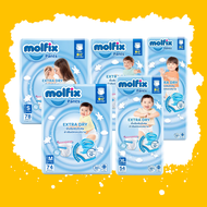 Molfix ExtraDry โมลฟิกซ์ เอ็กซ์ตร้าดราย กางเกงผ้าอ้อมเด็ก แพมเพิสสำเร็จ