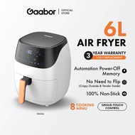 Gaabor 6L Air Fryer Oven 3D Air Circulation Heating Smart Chip Cuisinière Master GA-E6A