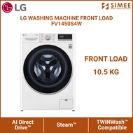 LG WASHING MACHINE FRONT LOAD 10.5KG FV1450S4W