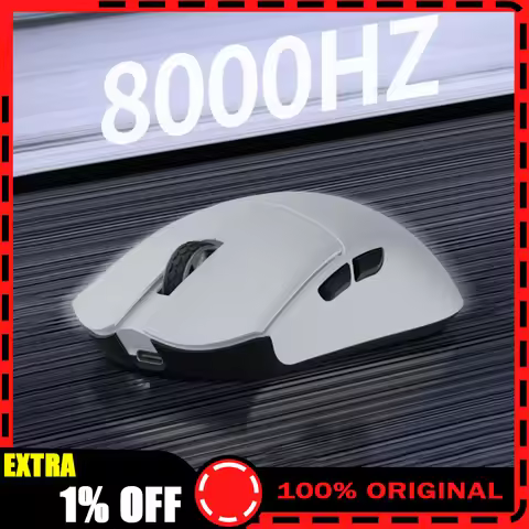 Darmoshark M3v2 Large Tri-mode Gaming Mouse Lightweight Bluetooth Wireless Dual 8khz E-sports Mouse 