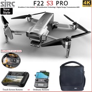 Sjrc F22 S3 Pro Drone 4k Professional Camera Gps Hd 5g Wifi Fpv 3-axis Gimbal Eis Brushless Foldable