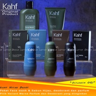 ORIGINAL Kahf Paket Hijau Sabun Badan Face Wash Parfum Deodorant