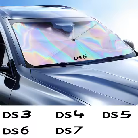 New laser car front glass sunshade suitable for DS DS3 DS4 DS5 DS6 DS7 car anti-UV reflective car su