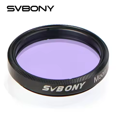 SVBONY Filter for Astronomy Telescope Eyepiece,1.25''/2'' Telescope Moon Filter,Optical Glass Lens,f