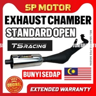 TS RACING RG RGV Standard Open Exhaust Pipe/ Suzuki RGV RG Ekzos Racing Std Racing