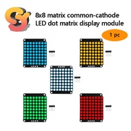 8X8 Matrix Co-Yin LED Dot Matrix Display Module HT16K33 Drive I2C Interface Suitable for Multiple LE