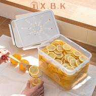 X.B.K 4/5L Pickle Jar Leakproof Pickle Fermentation Container For Gherkin Sauerkraut Kimchi Storage 