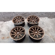Rim CE28 17 inch 8.5jj ET32 8Hole 100/114 Perdana Waja Gen2 Persona Livina (Used)