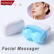 HOTWIND Double Head Ice Roller Beauty Device Portable Facial Massage Device Household Handheld Sooth