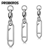 Stainless Steel Bearing Swivel Pointed Paper Clip Connector Character Swivel