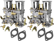 2 Barrel Carburetors 40IDF Replacement for VW Bug Beetle Fiat Porsche 912 356 40 IDF 2Pcs