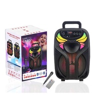 PORTABLE WOOFER BLUETOOTH SPEAKER WITH MICROPHONE 8 INCHES    MODEL GY 802