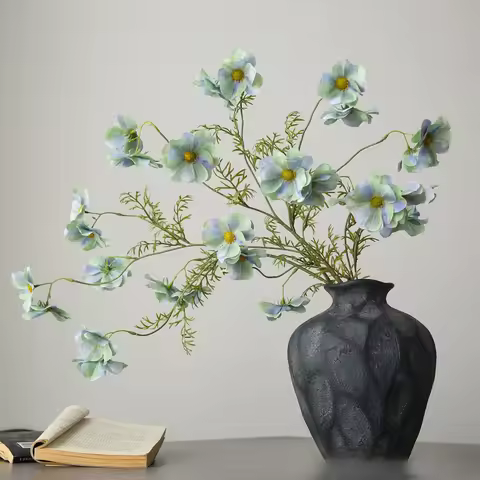 75CM Artificial Flower 7 Head Butterfly Ocean Home Decoration Ins Style Peony Flower Hotel Living Ro