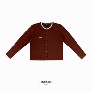 maison KEEPS | Mina Knitted Cardigan | เสื้อคาร์ดิแกนไหมพรม