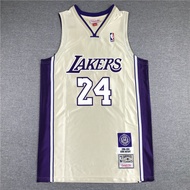 Los Angeles Lakers 24 Kobe Bryant Jersey Nba Jersey Baju Sukan Lakers Legendary Star Kobe Embroidere