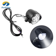 Perfeclan Electric Bicycle Light Headlight Ebike LED Front Light, Ebike Headlight 12V 24V 36V 48V 60