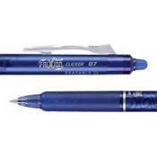 Pilot Frixion Clicker Retractable Erasable Pens 0.7
