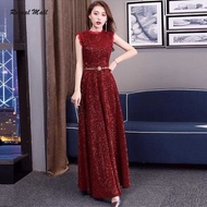 Gown Recoal For Ninang Wedding Dress For Woman Casual Plus Size Evening Dress Female Temperament Qu