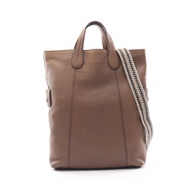 【二手】Tod's TOD'S兩用托特包，灰褐色皮革，女士，二手 B